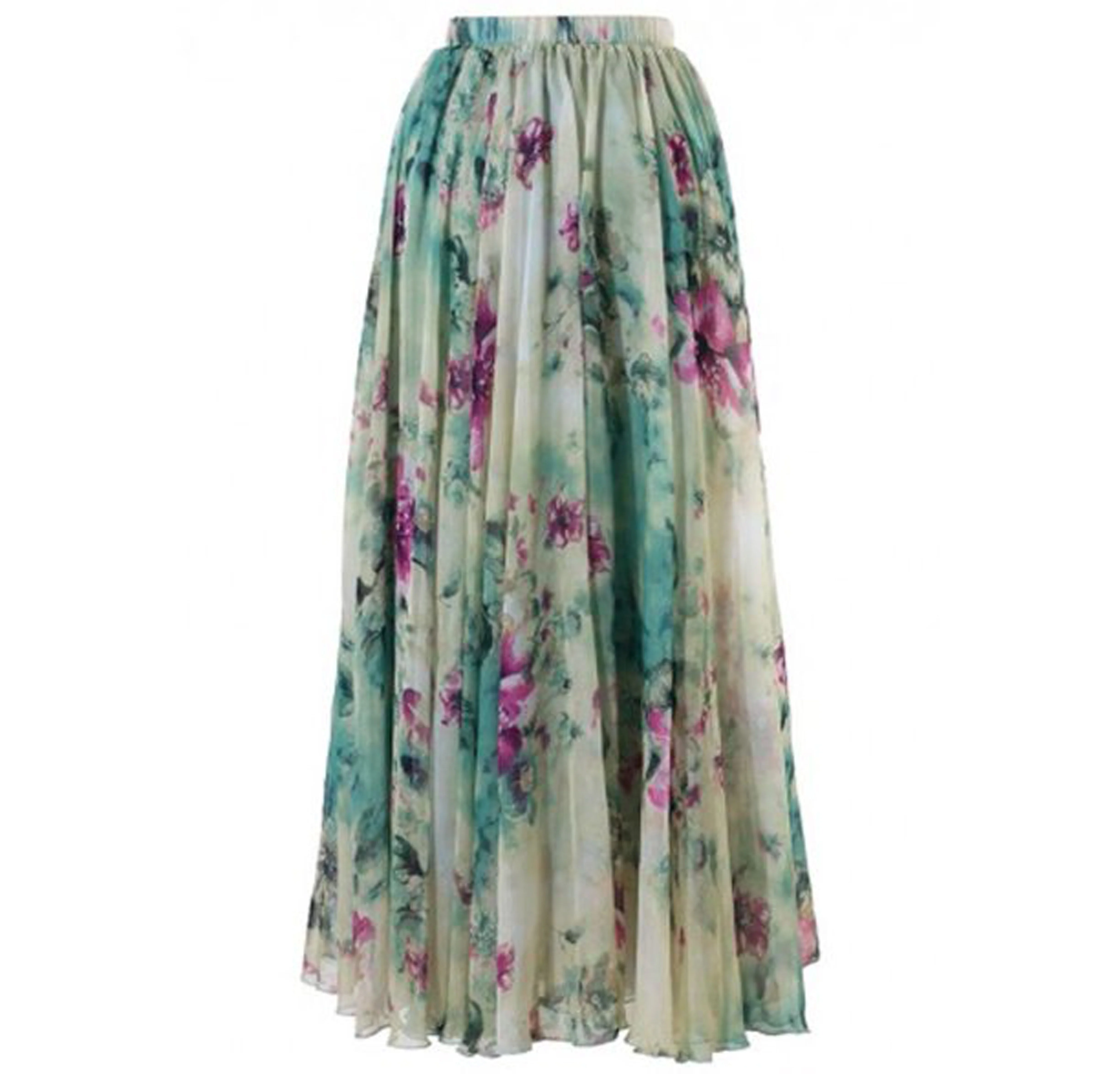 New Classic Design Hippy Women Summer Floral Long Maxi Skirt Dress for girls and Women soft and comfortable