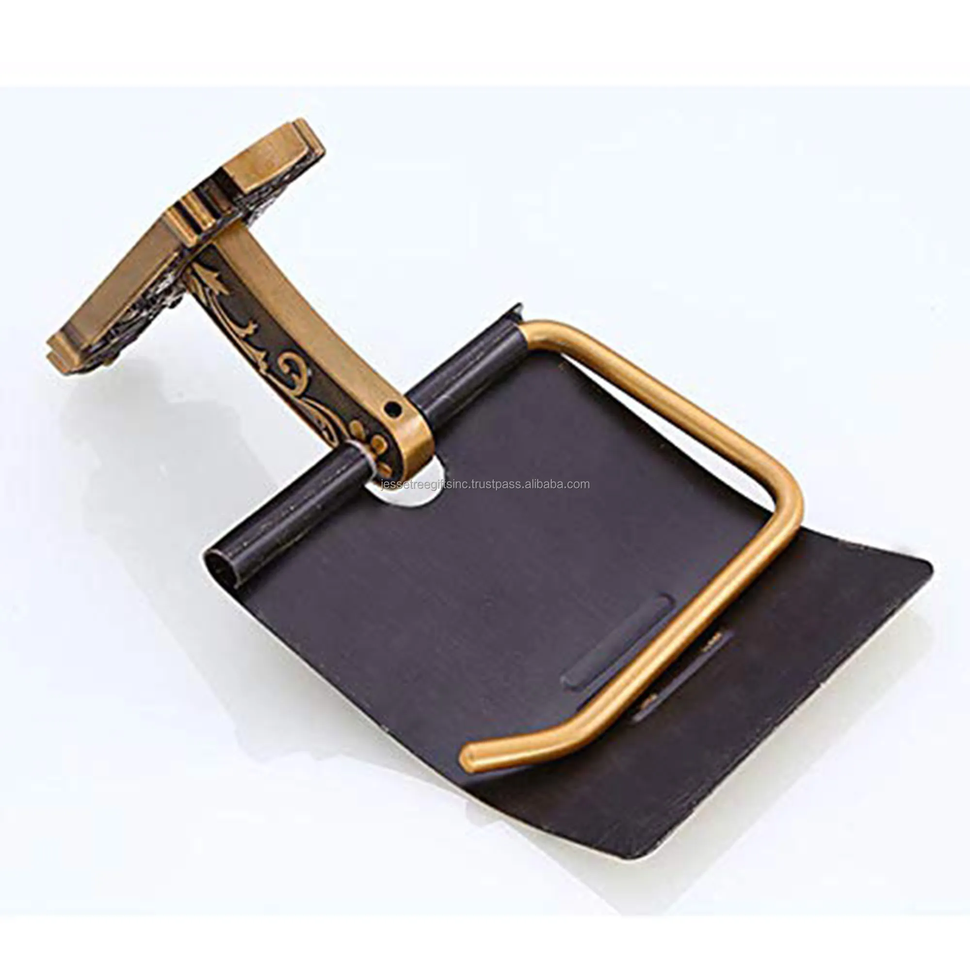 Stainless Steel Toilet Paper Holder Modern European Style With Chrome Plating Finishing Excellent Quality For Organization