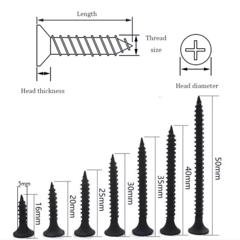 Plasterboard Screw Drywall Screw For Gypsum Board