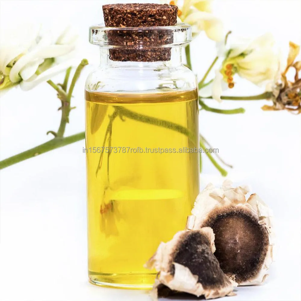 Export Quality High Selling Good Pure and Natural Moringa Carrier Oil Highly Effective Skin Hair Care