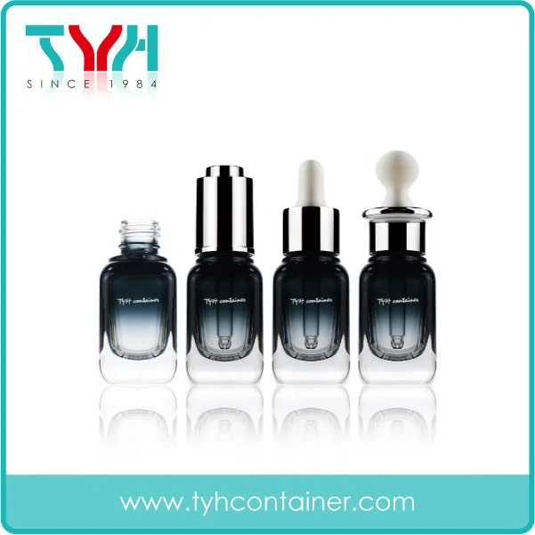 (VGQ) 10ml 20ml 40ml Square Glass Bottle with Dropper