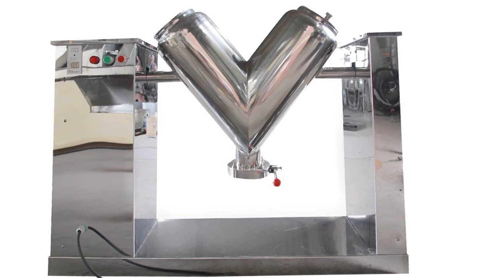 Stainless Steel Industrial V Blender Powder Mixer Price/v Shape Powder Mixer