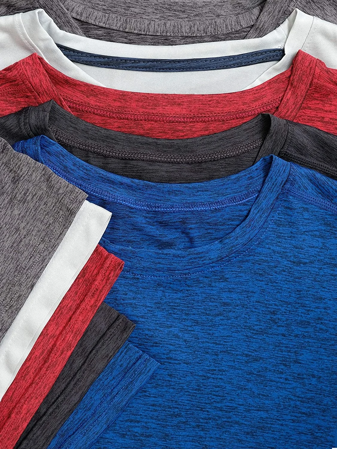  Лидер продаж на Amazon мужские влагоотводящие футболки для активных занятий спортом