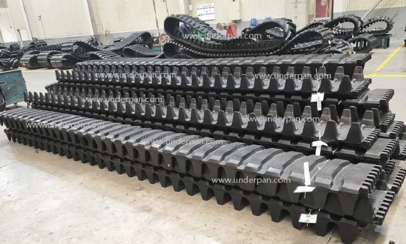 10x6x27 Rubber Track for Bobcat 444 500 600 700 S450 over Skid Steer Tires for Machinery Repair Shops and Manufacturing Plants