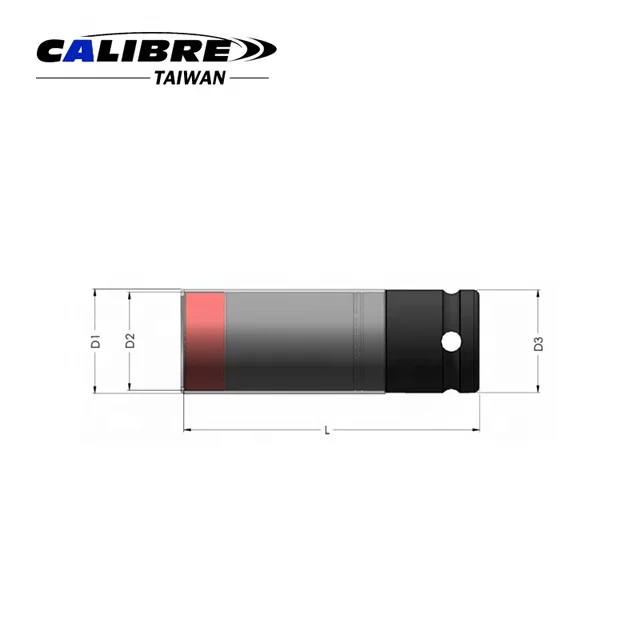 TAIWAN CALIBRE 22mm Thin Wall Type High Strength Wheel Protector Socket