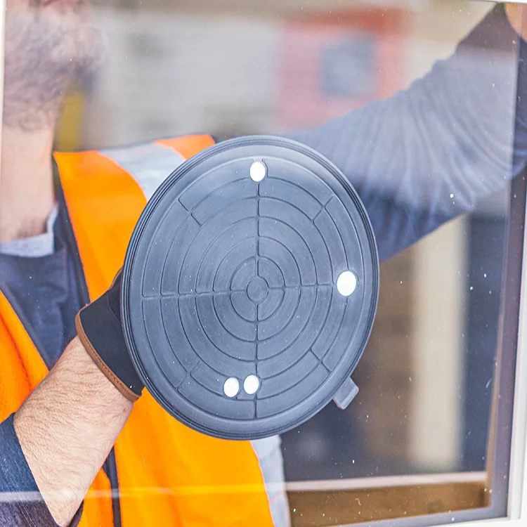 GRABO Hot sale 8 inch electric vacuum suction cup glass lifter machine glass lifting equipment vacuum lifter window installation