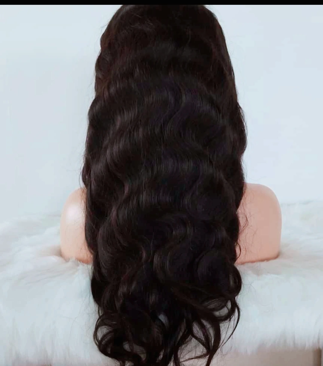 Natural Double Drawn Human Hair Wigs 100% Raw Hair Extensions Wigs Swiss Lace Wigs Available At Wholesale Factory Price