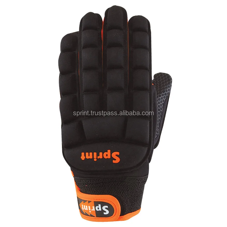 2020 Hot Sale Pro OEM Different Models Top Quality Field Hockey Glove Ball Hockey Gloves Field Hockey Full Finger 1pc/poly Bag