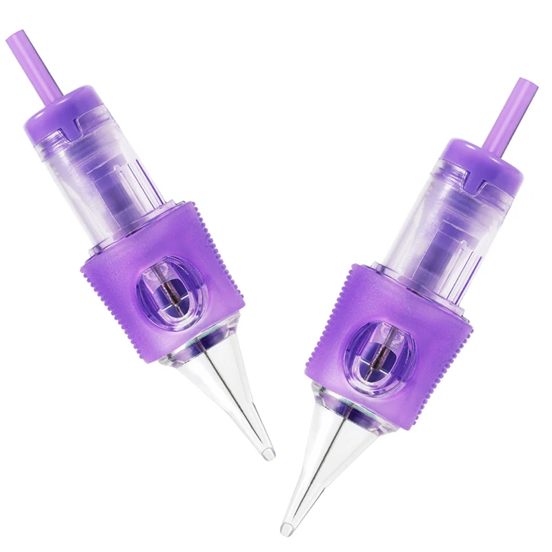 Purple Universal Tattoo Needle with Silicon Rubber