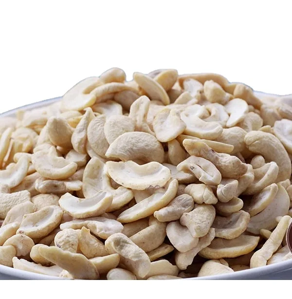 100% First Quality WS Cashew Nut Natural White Color Splits Cashews nut healthy snacks Vacuum Bags or Tin Box