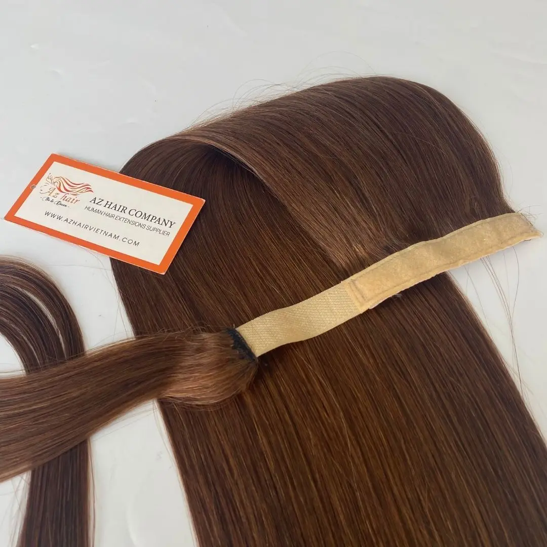 100% Vietnamese Human Remy Hair Ponytail Extensions for a Natural, Luxurious Look!