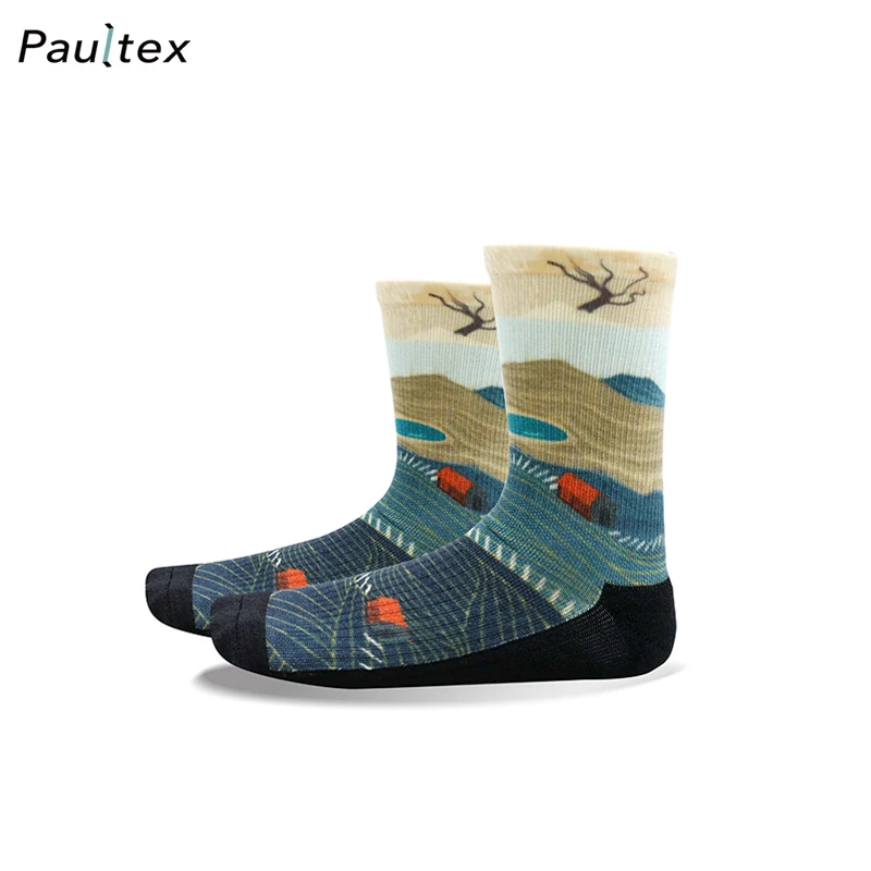 100% своевременная доставка оптовая продажа носков с индивидуальным принтом