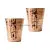 100% Natural Handmade Printed Copper Glass Cup Drinking Glasses Tumblers for Drinks Glass and Custom Price