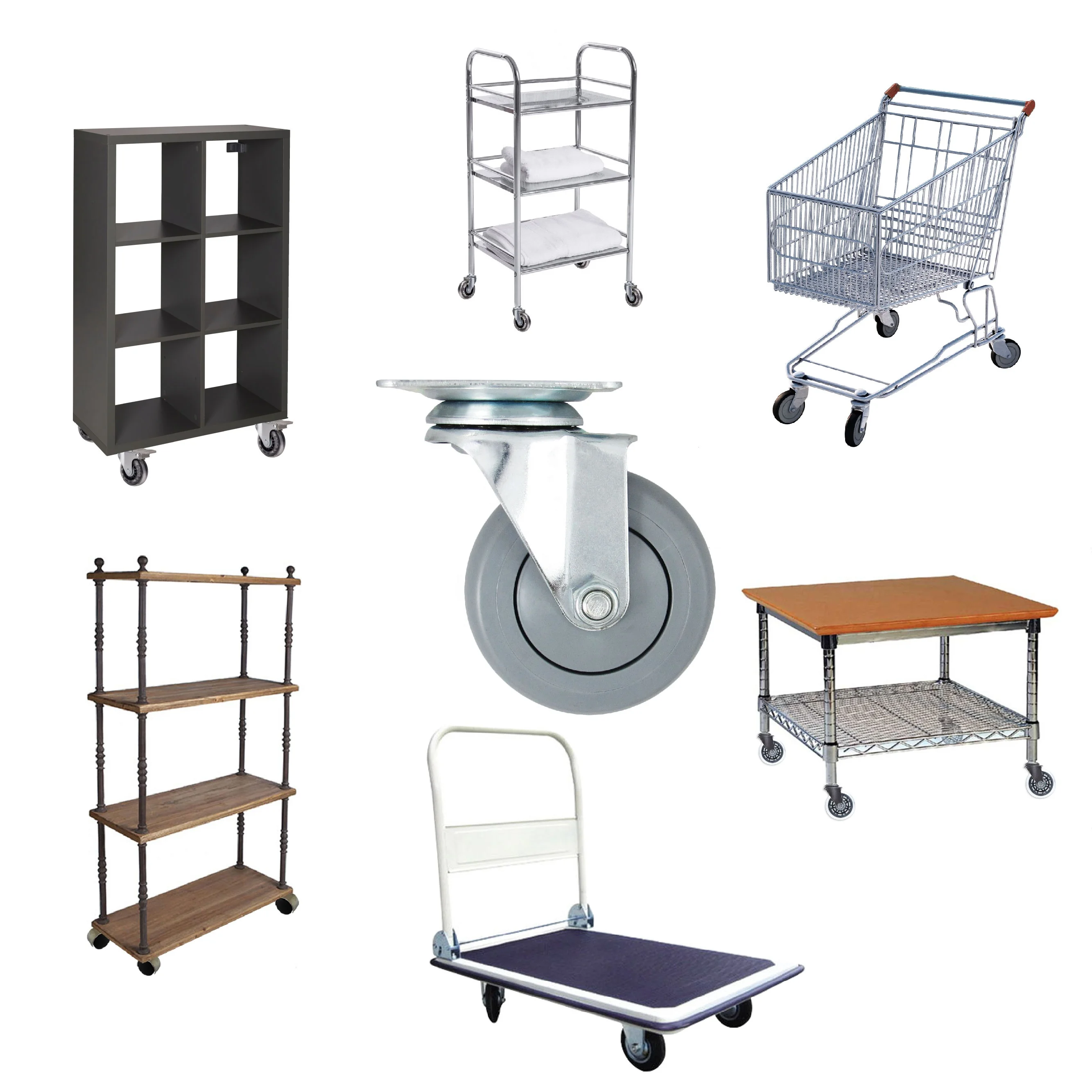 3 Plate Caster Wheels