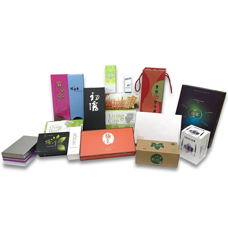 Wholesale food packaging box biscuit box Dessert container for candy chocolate paper box