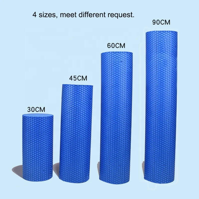 30CM High-density EVA Muscle Roller Self Massage Tool for Gym Pilates Solid Yoga Foam Roller