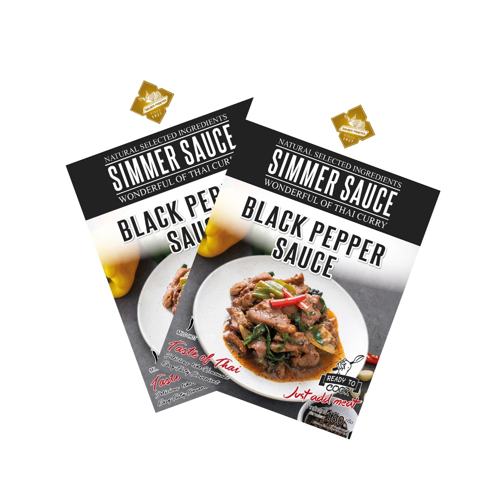 Top seller Simmer Sauce - Black Pepper Sauce 150g Best product from Thailand