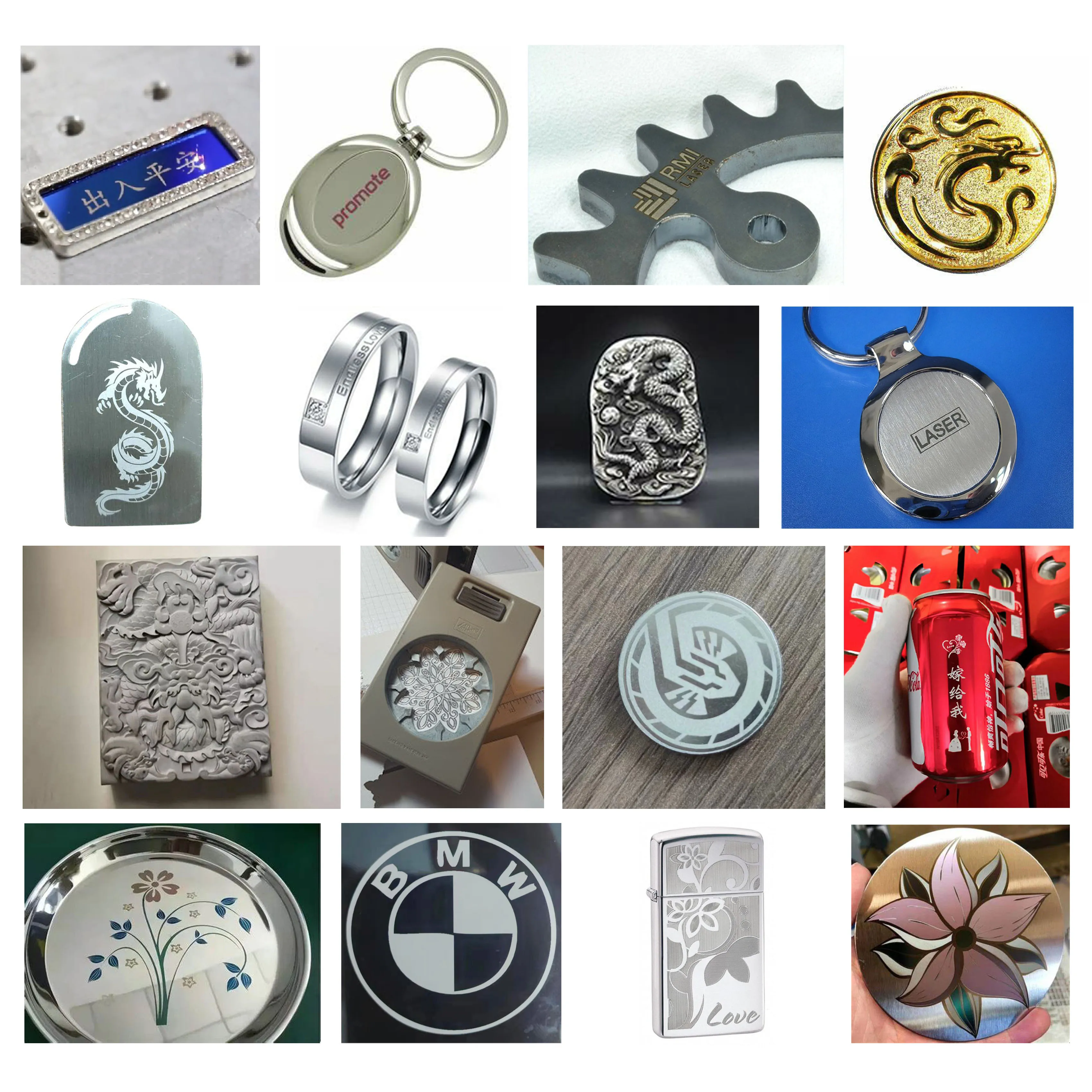 Desktop Fiber Laser Jewellery Making Machinery Gold Chain Making Machine for engraving color