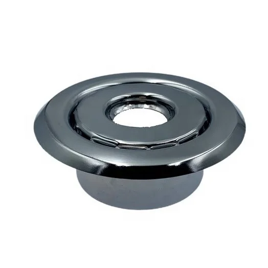 TWO-PIECE RECESSED FIRE SPRINKLER ESCUTCHEON PLATE