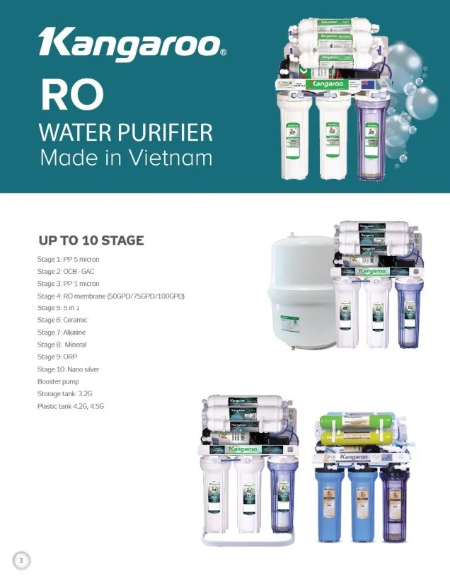 Under -sink reverse osmosis Water Filter System with frame for Household 5/6/7 Stage Osmosis Water Filter Or Purifier For Home