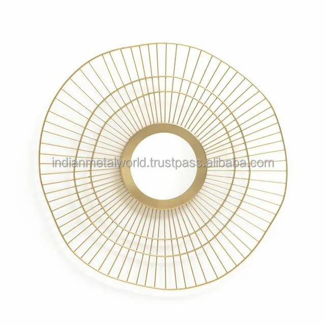 Wall Decor Display Iron Interior Bedroom And Living Room deco Frame Art Hanging Flower Metal Home Wall Decor