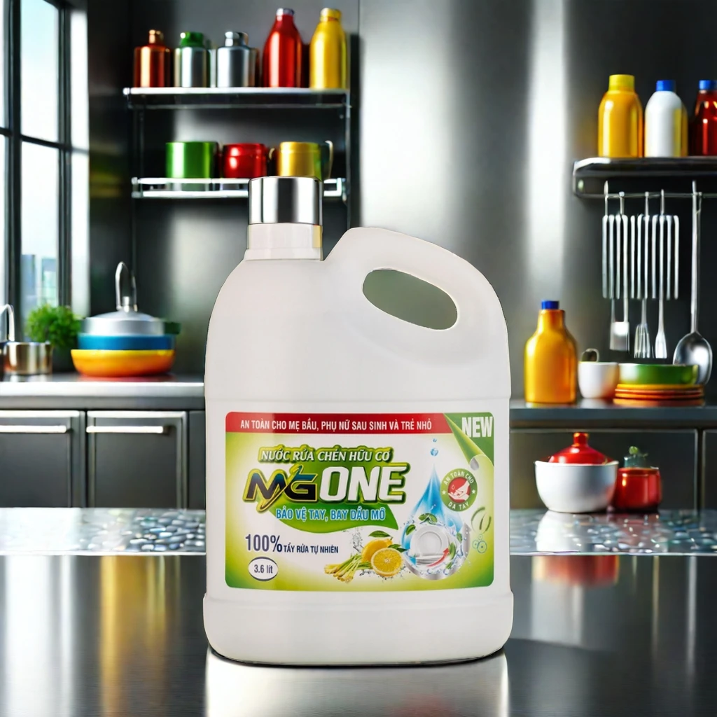 Production of dishwashing liquid Concentrated dishwashing liquid Benign dishwashing liquid is not harmful for children