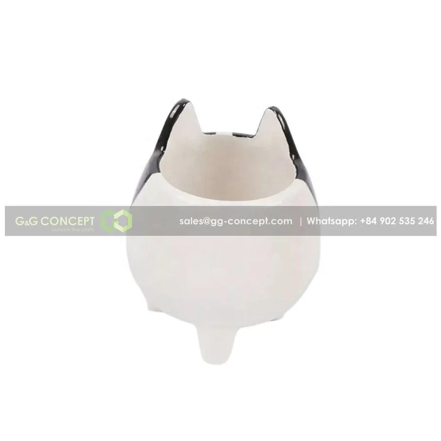 Decorate With Ceramic Animal Dog Plant Pot/Cartoon Succulent Planter Flowerpot From Vietnam/ High Quality Vietnam Export Product