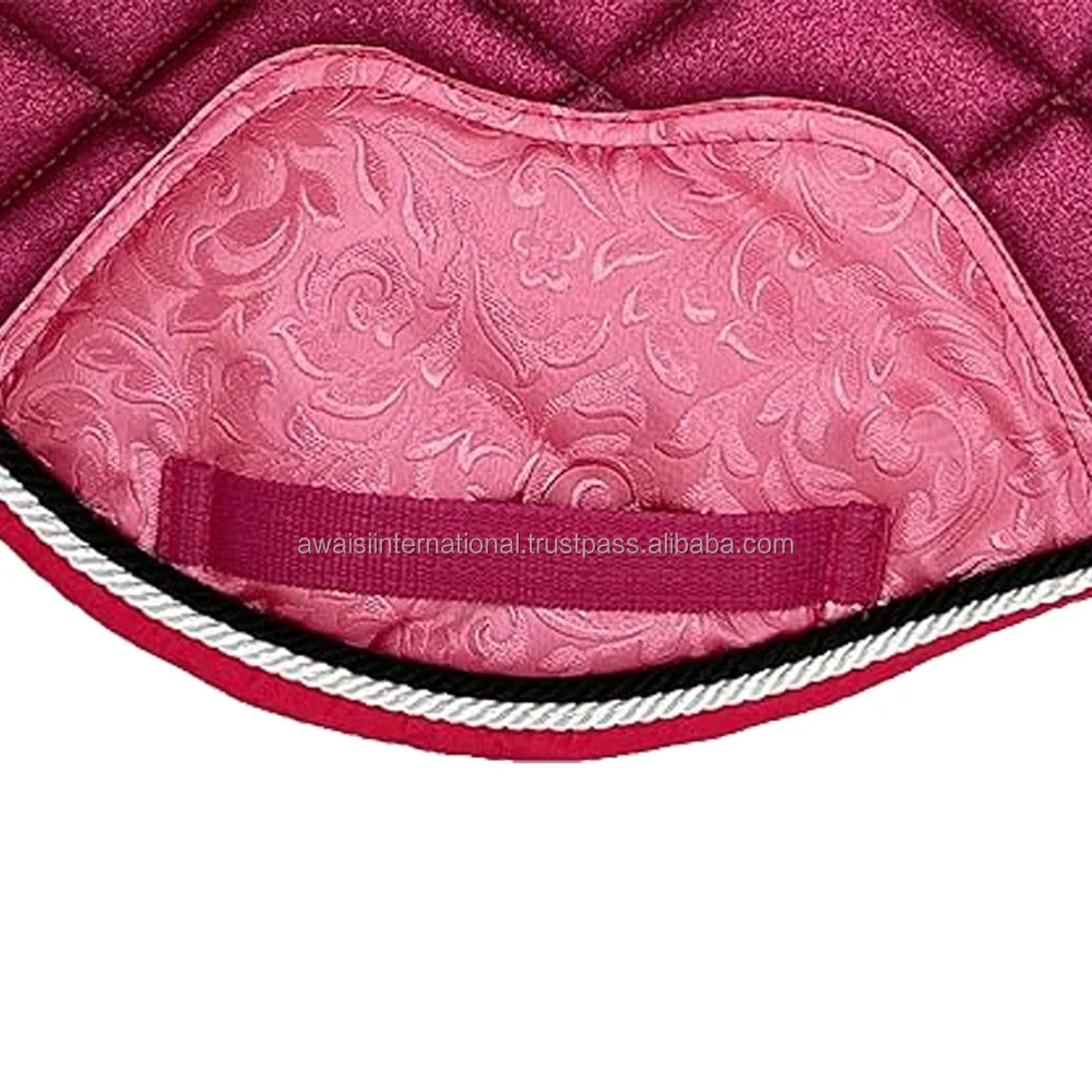 2023 High Quality Dressage Saddle Pad Velvet Saddle Pad, Horse Equestrian Saddle Pads