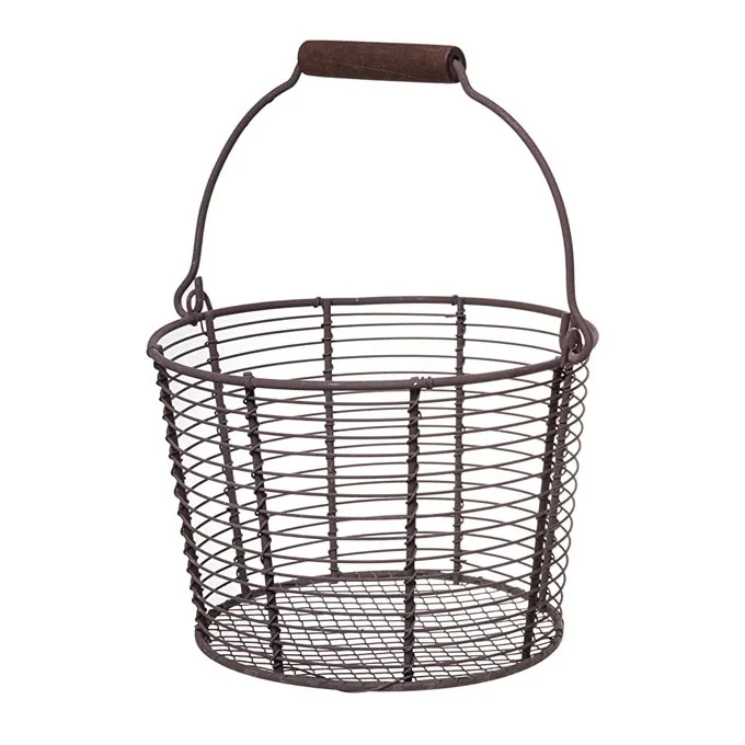 Table Decorative Fruit Serving Basket Customized Home Mesh Wire Decorative Metal Iron Wire Two Tier Fruit Storage Basket Dining