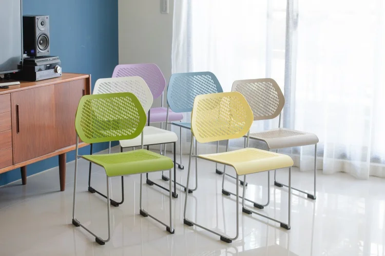 Office Furniture Stacking Side Chair  chair for heavy people