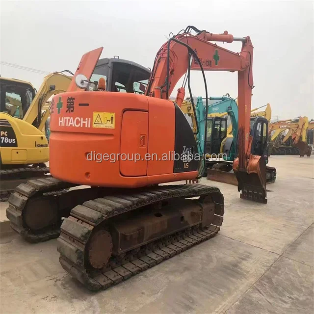90% новый экскаватор Hitachi ZX135US б/у машины продаваемые по низким ценам