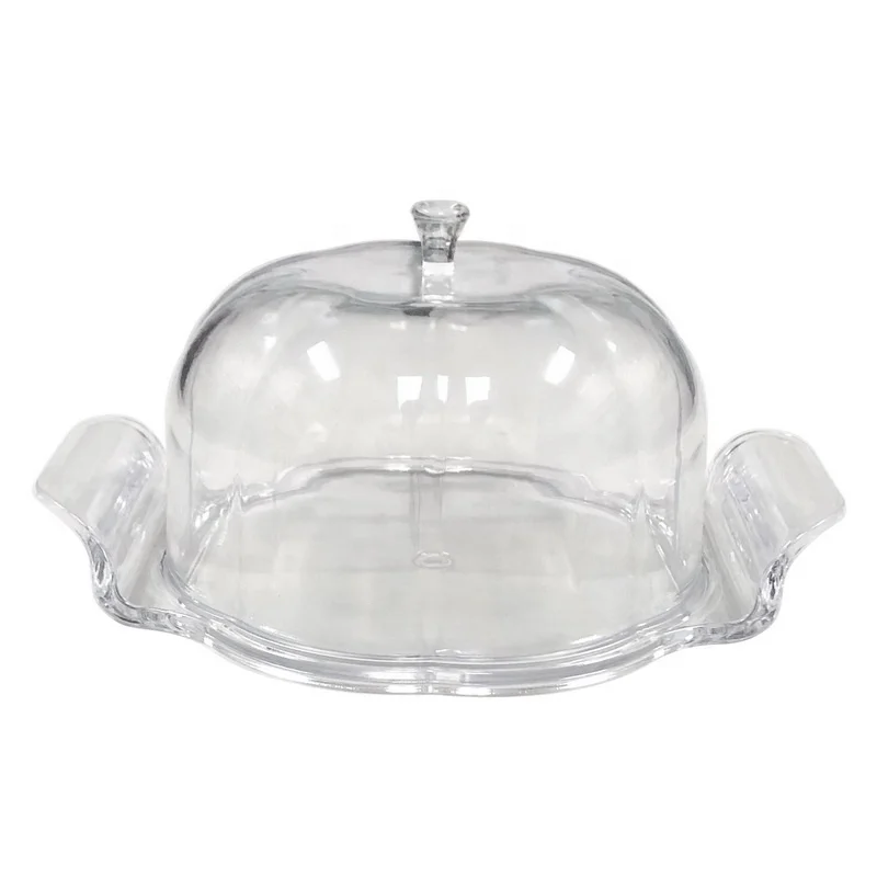 Acrylic Butter Dish Cheese Plate with Cover