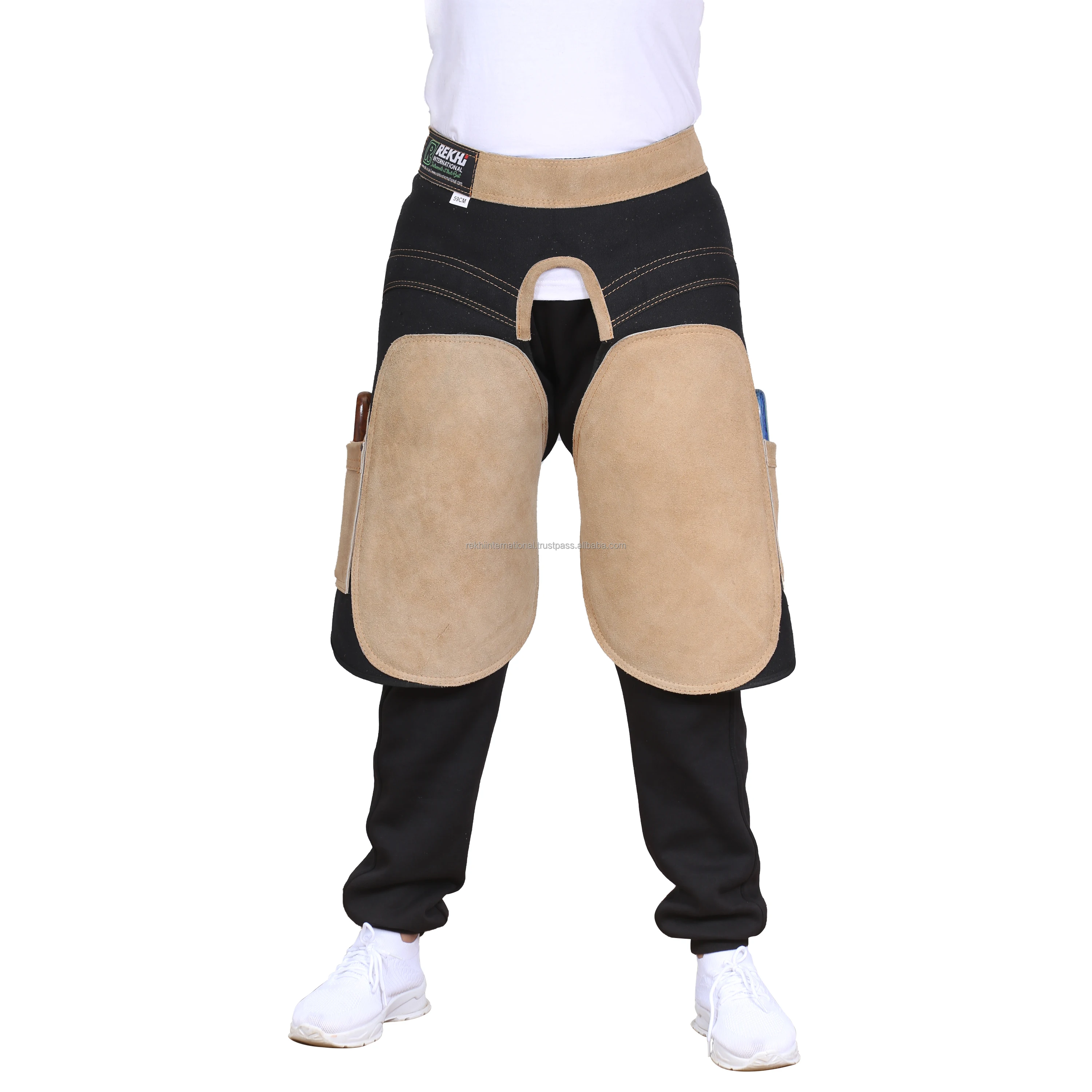 Фартуки женские 23 дюйма 59 см 100% натуральная замша кожа и