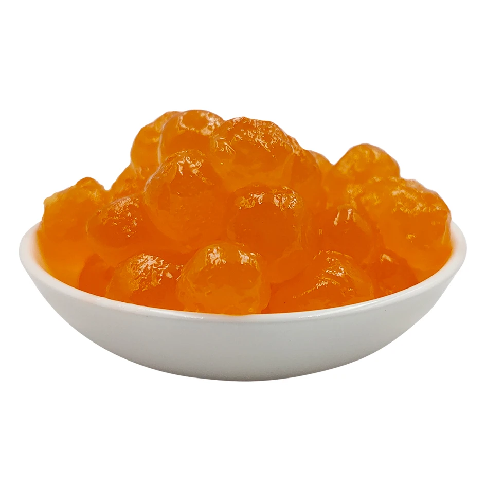 Пузырьковый чай Boba с мгновенным Апельсиновым вкусом жемчужины для молочного чая