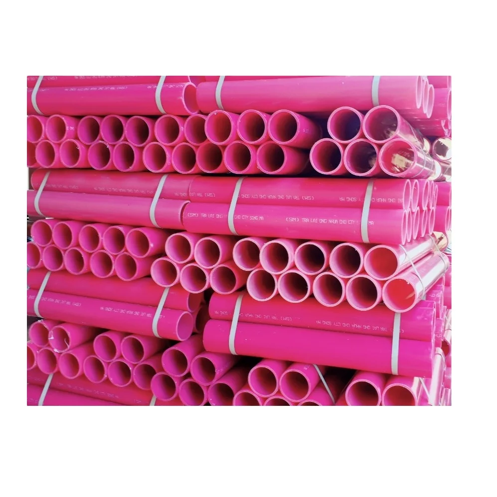 High Quality OEM HDPE Plastic Pipes PE Material with Socket Connection Din Standard for Water Gas Application Viet Nam Product