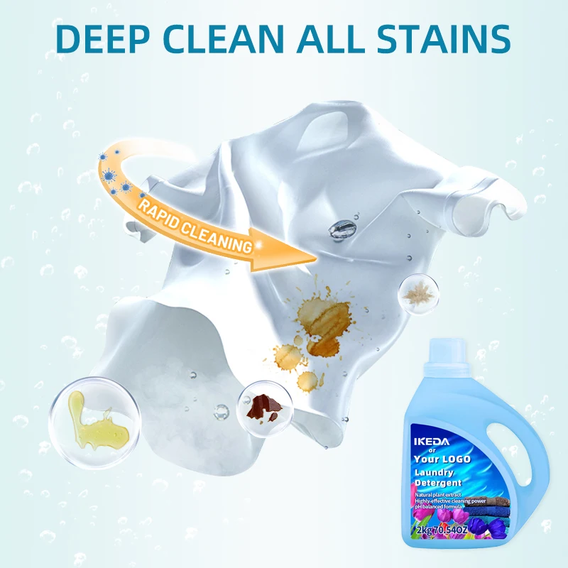 OEM baby laundry detergent bottle plant antibacterial laundry detergent