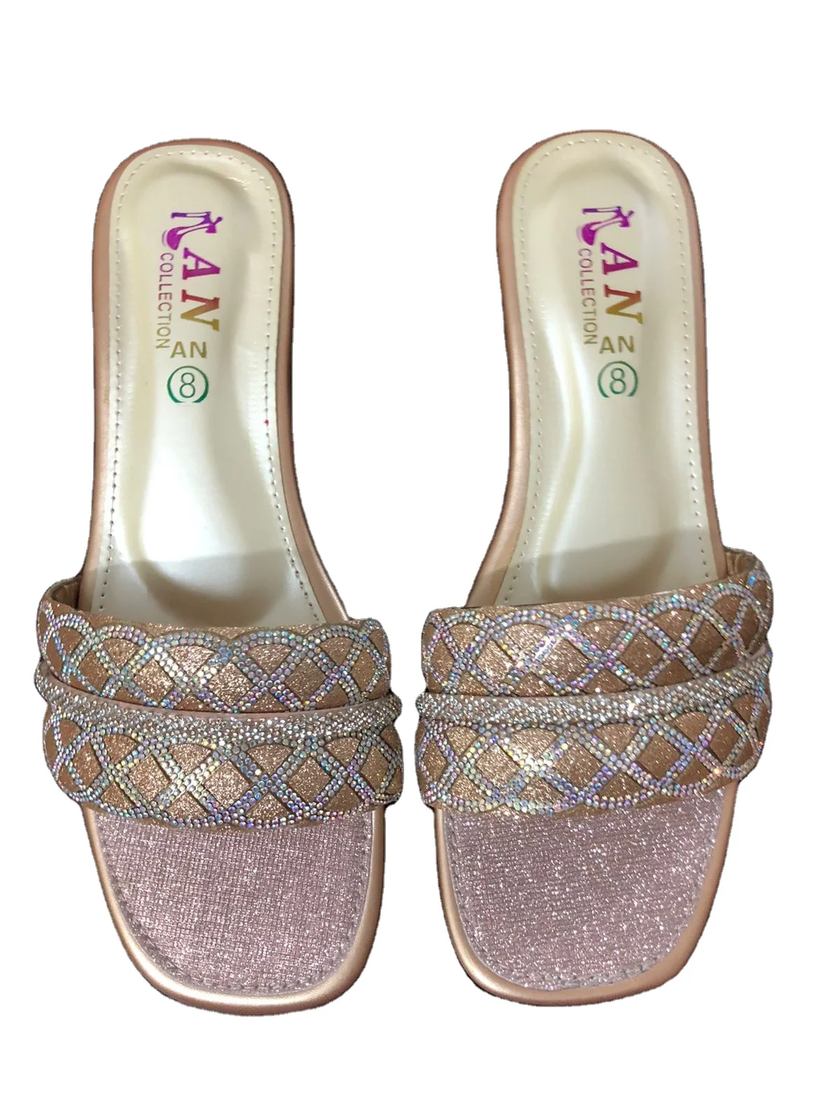 AGF 17 Outdoor Slippers Comfortable Disposable Upper with Soft Velvet and Linen PVC and Rubber Insole