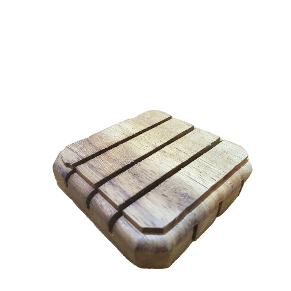 Держатель мыла из тикового дерева и посуды ручной работы массива для индивидуальной организации ванной кухни