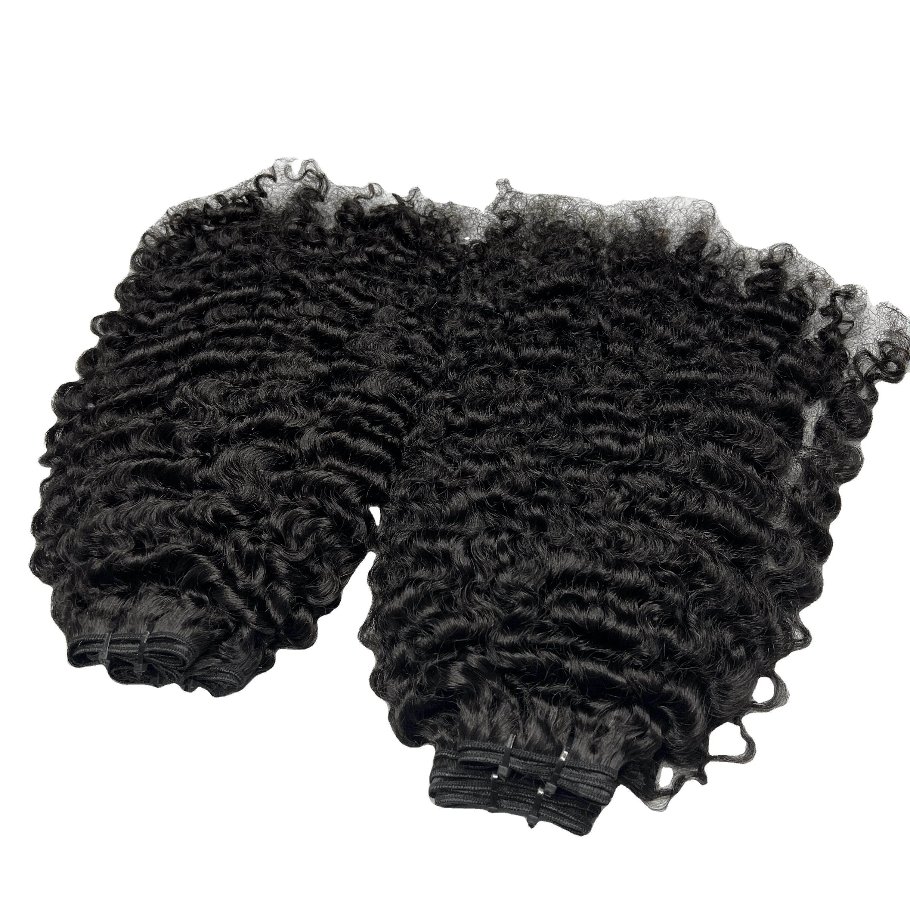 Burmese Curly Bundles Aligned Cuticle Virgin Hair, Vietnamese Burmese Curly Hair genius weft,10A Grade Raw Vietnamese Hair