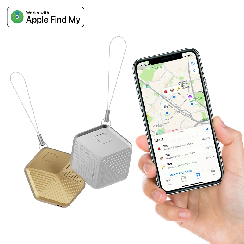 Long Distance Cat Dog Tracker Smart Tag Luggage Bag Wallet Key Finder Find My Network Alarm Tracking Anti Lost Device