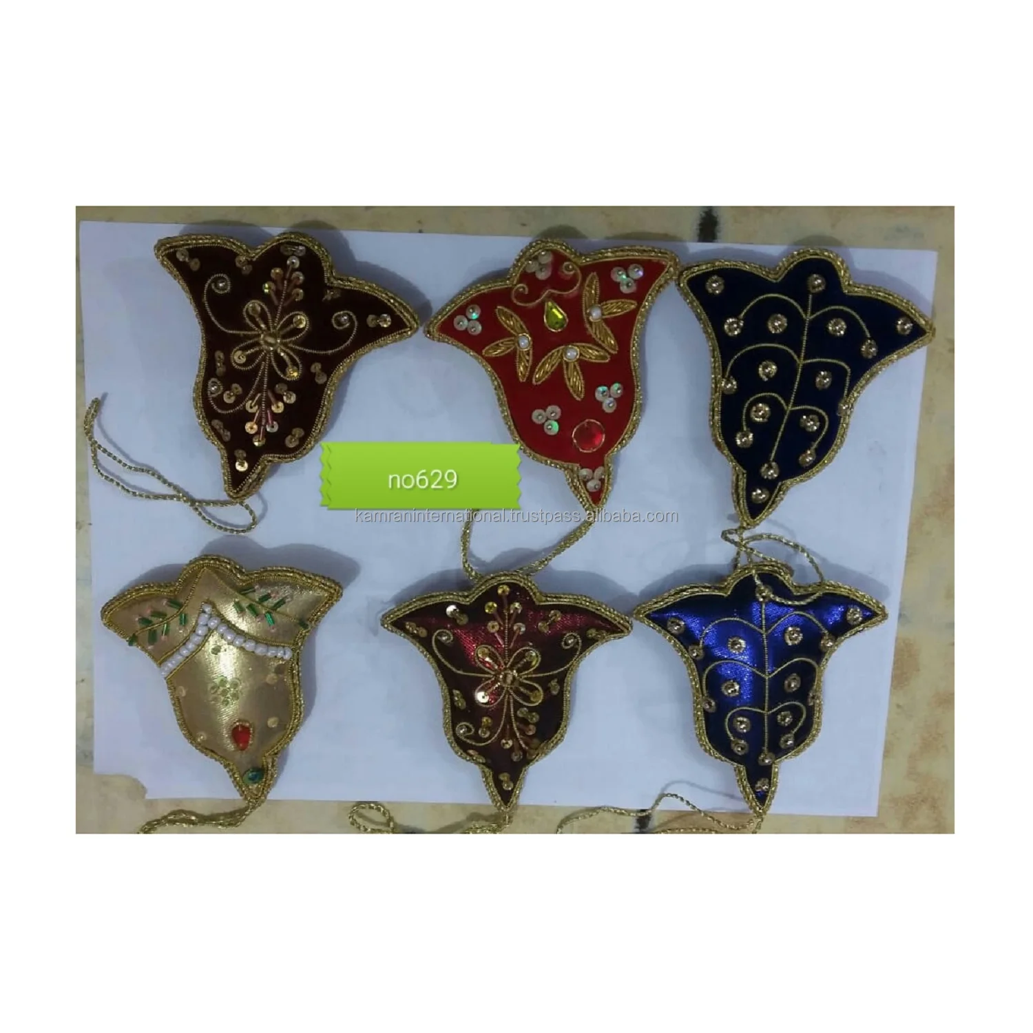 Designer Decorative Hangings Christmas Socks Decorative Metal Hanging Item Indian Art Hanging Socks Wall Hanging Designer Item