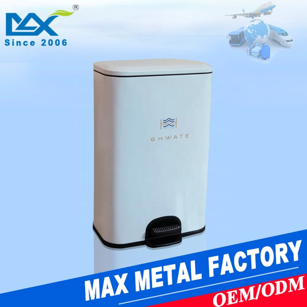 Pedal bin modern style dustbin pedal 50 liter bin waste foot  bin