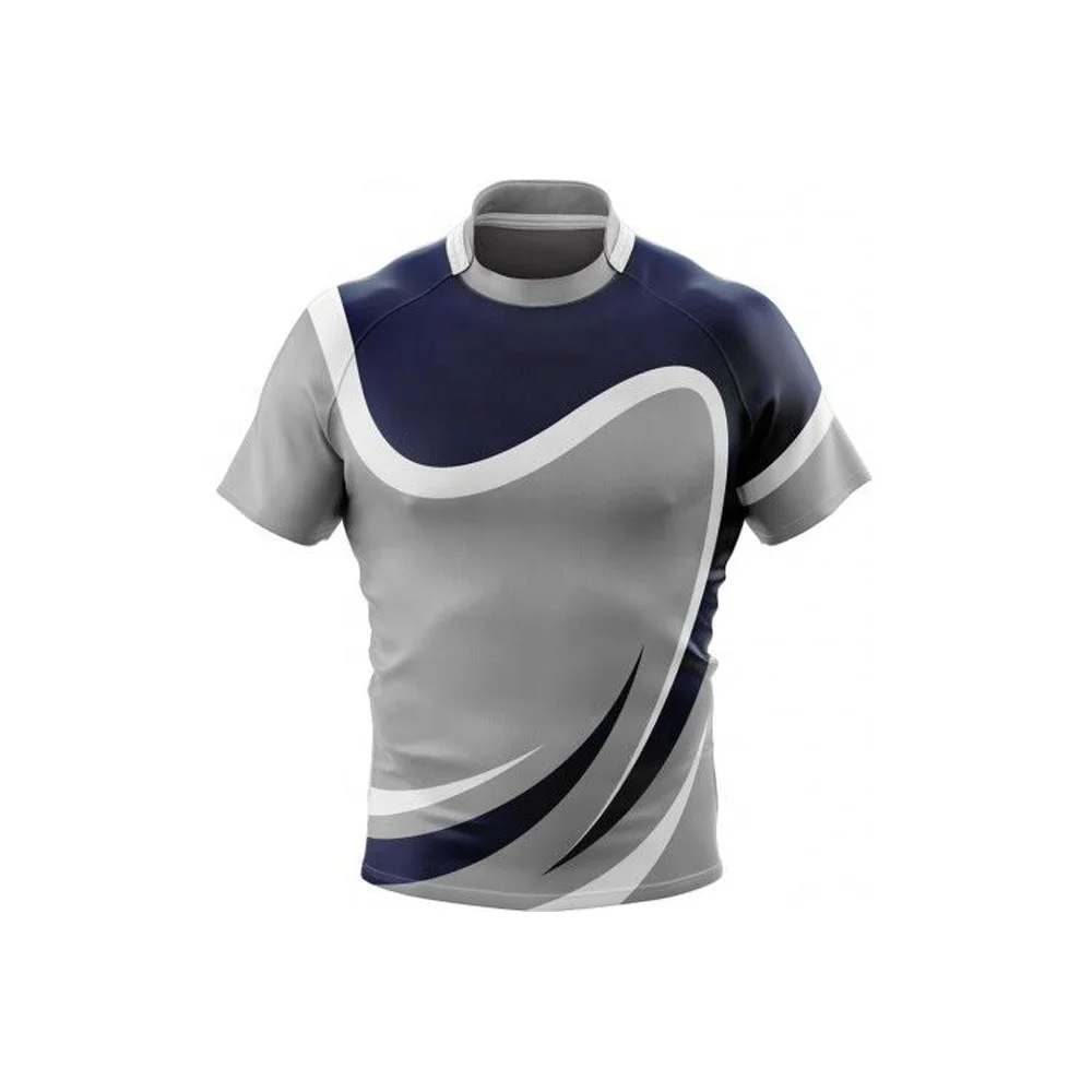 Wholesale sublimation printed long sleeve shirt rugby women and rugby shorts custom rugby uniform with logo