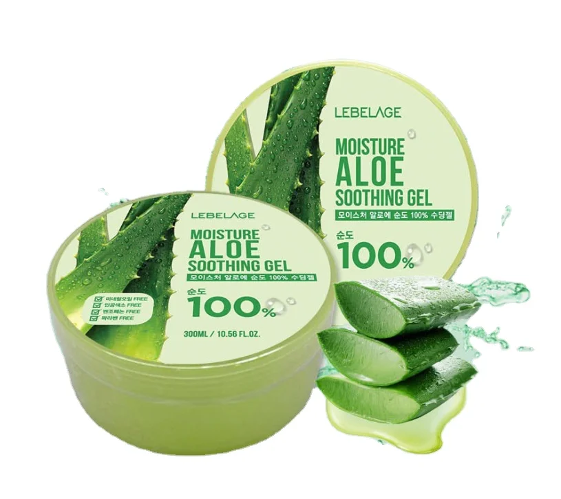 OEM ODM Оптовая Продажа корейский успокаивающий гель с 100% алоэ вера