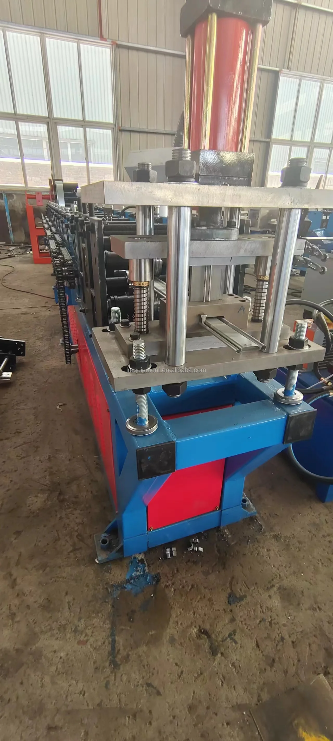 Electric High Security Galvanized Shutter Door Roll Forming Roller Shutter Garage Doors Making Machine