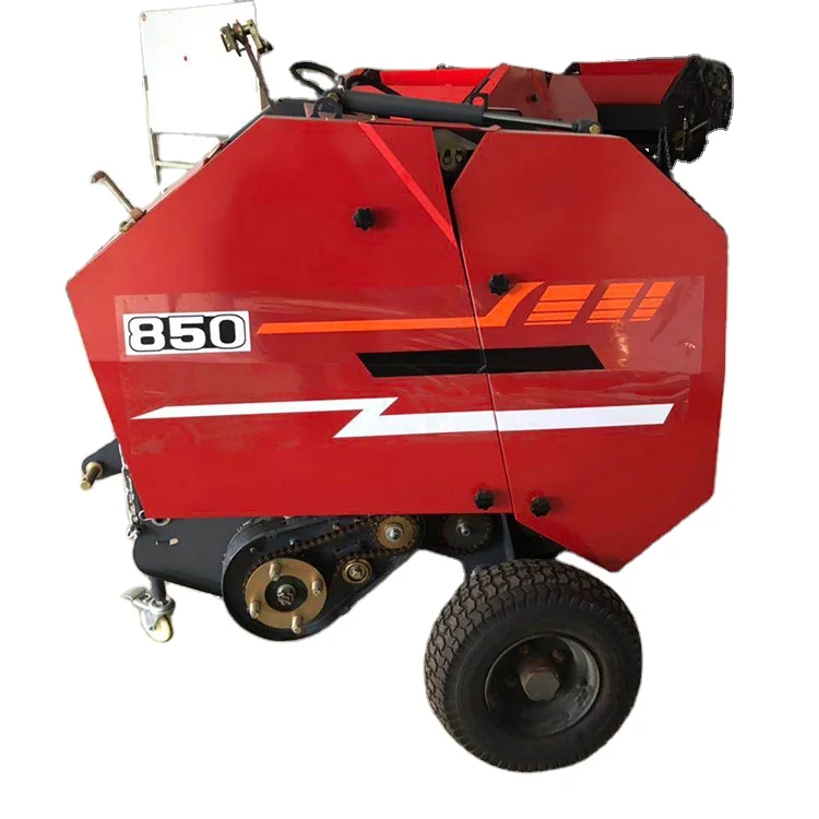 Hay and Straw Baling Machine Grass Baler Mini Round Hay Baler for Sale