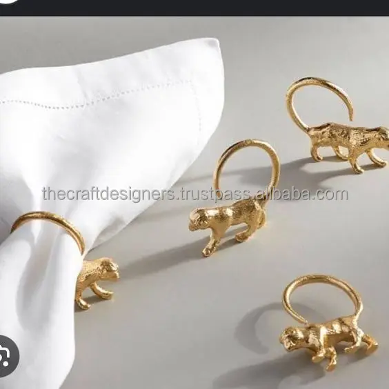 Lips & Moustaches Amazing Napkin Rings Casted Aluminium Napkin Holders Hotels & Restaurants Wedding Dinner Decor Metal Rings