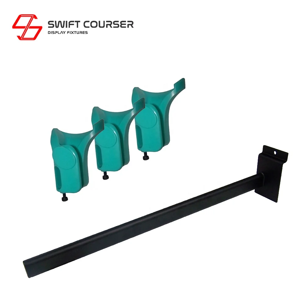 High end golf club drivers wooden putter display rack