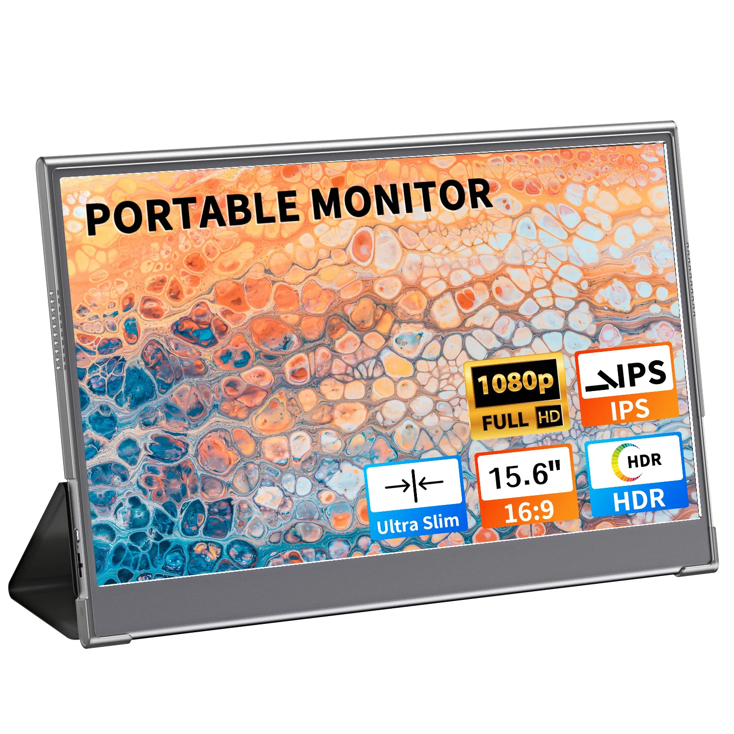 4K игровой монитор IPS экран 15 6 дюйма 1920x1080P студийный портативный ПК ЖК игровые