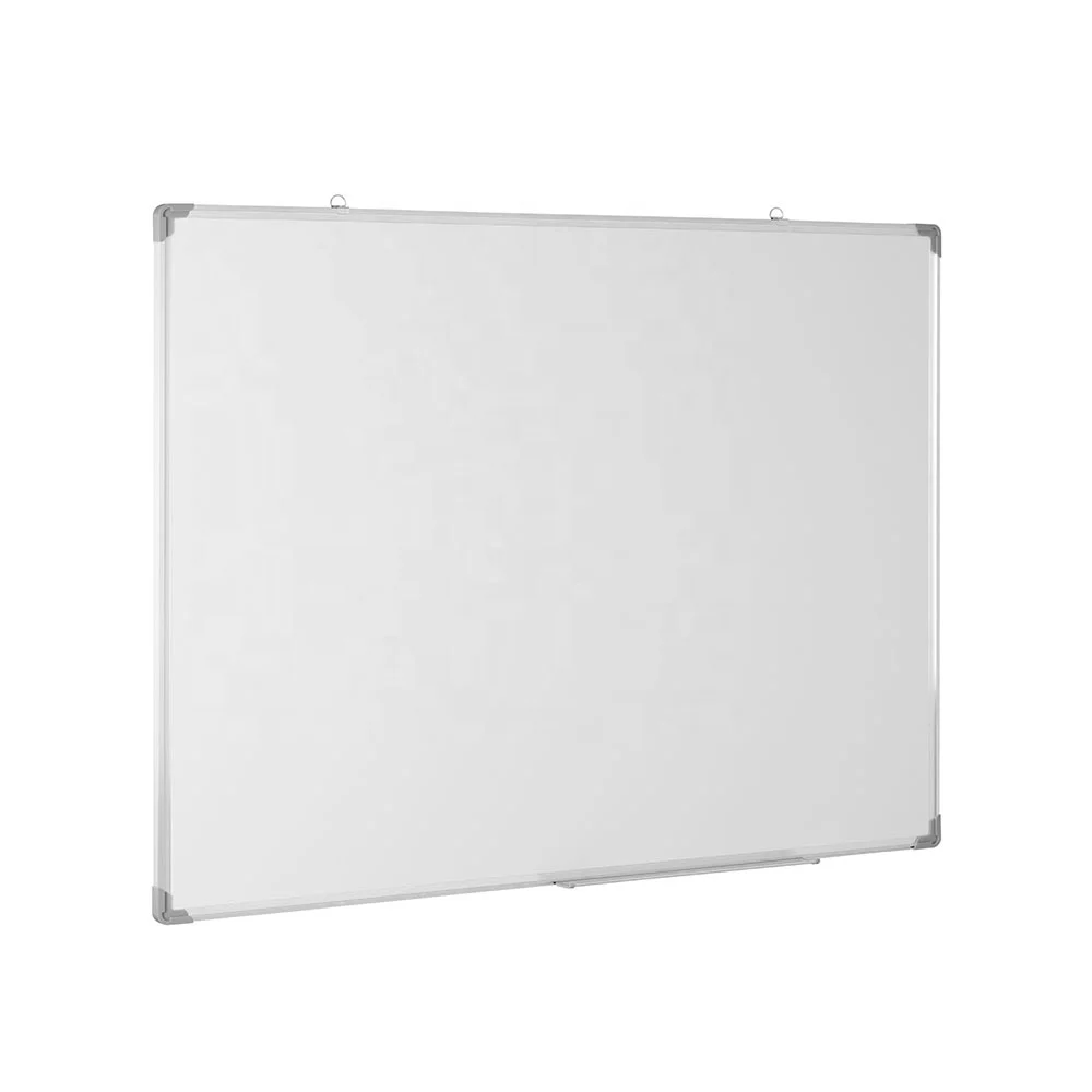 Офисная школьная легкая прочная и легкая в установке настенная Магнитная белая доска с сухим стиранием